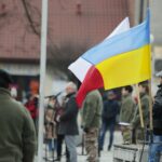 27.02.2022. Małogoszcz. Obchody 159. rocznicy Powstania Styczniowego / Wiktor Taszłow / Radio Kielce