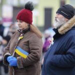 27.02.2022. Małogoszcz. Obchody 159. rocznicy Powstania Styczniowego / Wiktor Taszłow / Radio Kielce