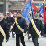 27.02.2022. Małogoszcz. Obchody 159. rocznicy Powstania Styczniowego / Wiktor Taszłow / Radio Kielce