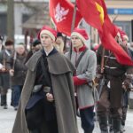 27.02.2022. Małogoszcz. Obchody 159. rocznicy Powstania Styczniowego / Wiktor Taszłow / Radio Kielce