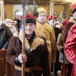 27.02.2022. Małogoszcz. Obchody 159. rocznicy Powstania Styczniowego / Wiktor Taszłow / Radio Kielce