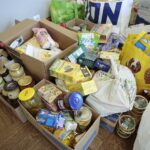 27.02.2022. Kielce. Dom Środowisk Twórczych. Zbiórka dla uchodźców z Ukrainy / Wiktor Taszłow / Radio Kielce