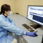 28.02.2022. Podzamcze. Otwarcie laboratorium o podwyższonej klasie zabezpieczenia biologicznego w RCNT / Wiktor Taszłow / Radio Kielce