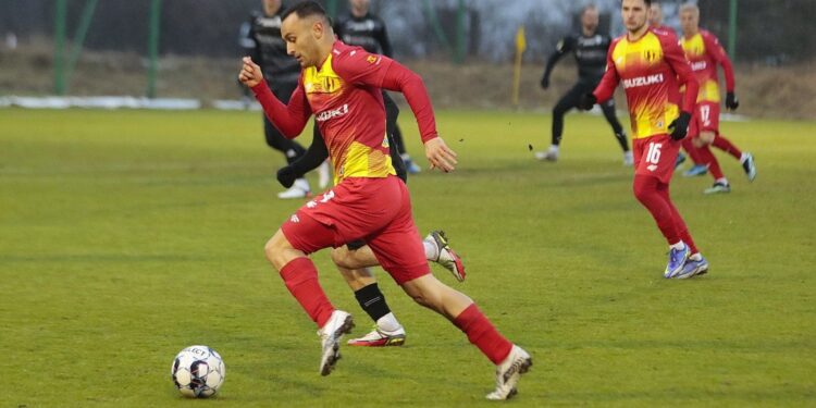 26.01.2022. Kielce. Sparing Korona Kielce - Skra Częstochowa / Wiktor Taszłow / Radio Kielce