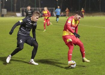 26.01.2022. Kielce. Sparing Korona Kielce - Skra Częstochowa / Wiktor Taszłow / Radio Kielce