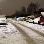 02.02.2022. Kielce. Zimowa aura / Wiktor Taszłow / Radio Kielce