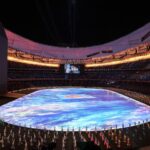 04.02.2022. Pekin. Ceremonia otwarcia Igrzysk Olimpijskich Pekin 2022 / Fazry Ismail / PAP/EPA