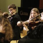 12.02.2022 Kielce. Koncert  w Zespole Państwowych Szkół Muzycznych im. Ludomira Różyckiego.  Lwowska Orkiestra Kameralna "Akademia" pod dyrekcją Igora Pylatyuka / Jarosław Kubalski / Radio Kielce