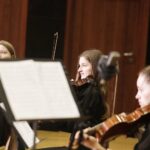 12.02.2022 Kielce. Koncert  w Zespole Państwowych Szkół Muzycznych im. Ludomira Różyckiego.  Lwowska Orkiestra Kameralna "Akademia" pod dyrekcją Igora Pylatyuka / Jarosław Kubalski / Radio Kielce