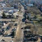 24.02.2022 Kielce. Ulica Domaszowska. Remont / Jarosław Kubalski / Radio Kielce