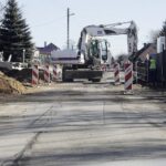 24.02.2022 Kielce. Ulica Domaszowska. Remont / Jarosław Kubalski / Radio Kielce