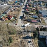 24.02.2022 Kielce. Ulica Domaszowska. Remont. Skrzyżowanie z ulicami Poleską i Żniwną / Jarosław Kubalski / Radio Kielce