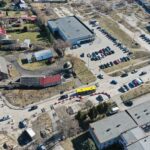 24.02.2022 Kielce. Ulica Domaszowska. Remont. Skrzyżowanie z ulicami Poleską i Żniwną / Jarosław Kubalski / Radio Kielce