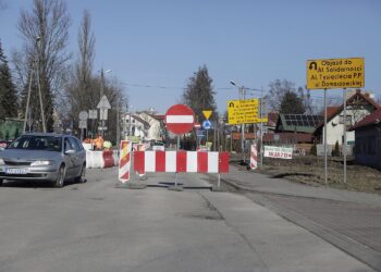 24.02.2022 Kielce. Ulica Domaszowska. Remont / Jarosław Kubalski / Radio Kielce