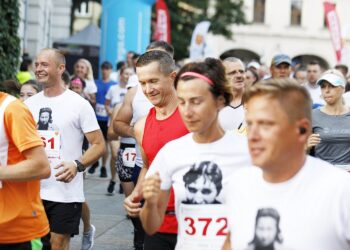 15.08.2021 Kielce. Bieg Tropem Wilczym / Jarosław Kubalski / Radio Kielce