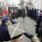 10.02.2022 Kielce. 82. rocznica pierwszej masowej wywózki Polaków na Sybir. Uroczystość przed Pomnikiem Sybiraków na cmentarzu Starym / Jarosław Kubalski / Radio Kielce