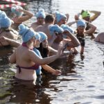 12.02.2022. Morawica. Zalew. Morsowanie / Jarosław Kubalski / Radio Kielce