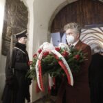 13.02.2022. Święty Krzyż. Obchody 159. rocznicy bitwy pod Świętym Krzyżem. Na zdjęciu: senator Krzysztof Słoń / Jarosław Kubalski / Radio Kielce