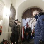 13.02.2022. Święty Krzyż. Obchody 159. rocznicy bitwy pod Świętym Krzyżem. Na zdjęciu: Zbigniew Koniusz - wojewoda świętokrzyski / Jarosław Kubalski / Radio Kielce