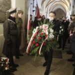 13.02.2022. Święty Krzyż. Obchody 159. rocznicy bitwy pod Świętym Krzyżem. Na zdjęciu: Mirosław Gębski - starosta kielecki / Jarosław Kubalski / Radio Kielce