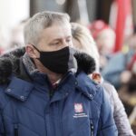 13.02.2022. Święty Krzyż. Obchody 159. rocznicy bitwy pod Świętym Krzyżem. Na zdjęciu: Zbigniew Koniusz - wojewoda świętokrzyski / Jarosław Kubalski / Radio Kielce