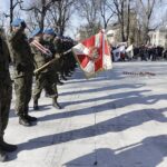 14.02.2022 Kielce. 80 rocznica przemianowania ZWZ w AK. Uroczystości pod pomnikiem AK na skwerze Żeromskiego / Jarosław Kubalski / Radio Kielce