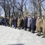 14.02.2022 Kielce. 80 rocznica przemianowania ZWZ w AK. Uroczystości pod pomnikiem AK na skwerze Żeromskiego / Jarosław Kubalski / Radio Kielce