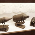 21.02.2022 Kielce. Dworek Laszczyków. Wystawa "Obraz codzienności, codzienność w obrazie. Fragmenty z życia na wsi w sztuce ludowej" / Jarosław Kubalski / Radio Kielce