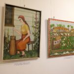 21.02.2022 Kielce. Dworek Laszczyków. Wystawa "Obraz codzienności, codzienność w obrazie. Fragmenty z życia na wsi w sztuce ludowej" / Jarosław Kubalski / Radio Kielce