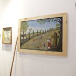 21.02.2022 Kielce. Dworek Laszczyków. Wystawa "Obraz codzienności, codzienność w obrazie. Fragmenty z życia na wsi w sztuce ludowej" / Jarosław Kubalski / Radio Kielce