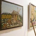 21.02.2022 Kielce. Dworek Laszczyków. Wystawa "Obraz codzienności, codzienność w obrazie. Fragmenty z życia na wsi w sztuce ludowej" / Jarosław Kubalski / Radio Kielce