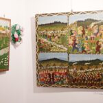 21.02.2022 Kielce. Dworek Laszczyków. Wystawa "Obraz codzienności, codzienność w obrazie. Fragmenty z życia na wsi w sztuce ludowej" / Jarosław Kubalski / Radio Kielce