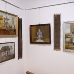 21.02.2022 Kielce. Dworek Laszczyków. Wystawa "Obraz codzienności, codzienność w obrazie. Fragmenty z życia na wsi w sztuce ludowej" / Jarosław Kubalski / Radio Kielce