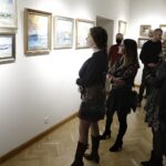 24.02.2022 Kielce. Muzeum Historii Kielc. Wystawa malarstwa Alicji Wikło / Jarosław Kubalski / Radio Kielce