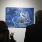 24.02.2022 Kielce. Muzeum Historii Kielc. Wystawa malarstwa Alicji Wikło / Jarosław Kubalski / Radio Kielce