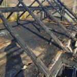 Gorzków. Spalony dom / Fundacja Dajemy Wybór