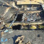 Gorzków. Spalony dom / Fundacja Dajemy Wybór