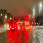 02.02.2022. Kielce. Zimowa aura / Wiktor Taszłow / Radio Kielce