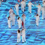 04.02.2022. Pekin. Ceremonia otwarcia Igrzysk Olimpijskich Pekin 2022 / Grzegorz Momot / PAP