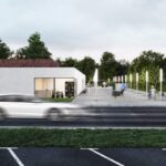 06.03.2021. Mniów. Wizualizacja centrum / Gmina Mniów