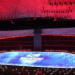 04.02.2022. Pekin. Ceremonia otwarcia Igrzysk Olimpijskich Pekin 2022 / Grzegorz Momot / PAP