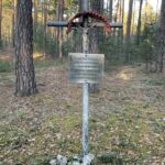 13.02.2022. Rząbiec. Nielegalne upamiętnienie wydarzeń z fałszywą treścią / Dionizy Krawczyński / Radio Kielce