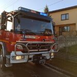 19.02.2022. Bębnów. Akcja strażaków przy pożarze budynku gospodarczego / OSP Gowarczów