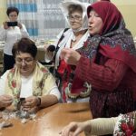 19.02.2022. Nietulisko Duże. Darcie pierza w wykonaniu KGW Kalina / Emilia Sitarska / Radio Kielce