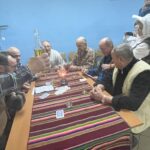 19.02.2022. Nietulisko Duże. Darcie pierza w wykonaniu KGW Kalina / Emilia Sitarska / Radio Kielce