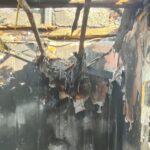 Gorzków. Spalony dom / Fundacja Dajemy Wybór