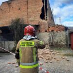 19.02.2022. Skutki wichury w województwie / OSP Nowa Słupia