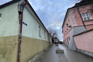 21.02.2022. Opatów. Budynek, w którym będzie się mieścić Centrum Templariuszy / Emilia Sitarska / Radio Kielce