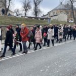 27.02.2022. Opatów. Otwarcie Skweru Żołnierzy Niezłomnych / Emilia Sitarska / Radio Kielce