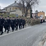 27.02.2022. Opatów. Otwarcie Skweru Żołnierzy Niezłomnych / Emilia Sitarska / Radio Kielce